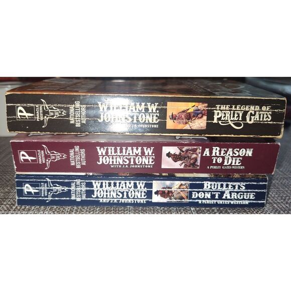 Perley Gates Series 3/7 Western William Johnstone paperback - Picture 2 of 6